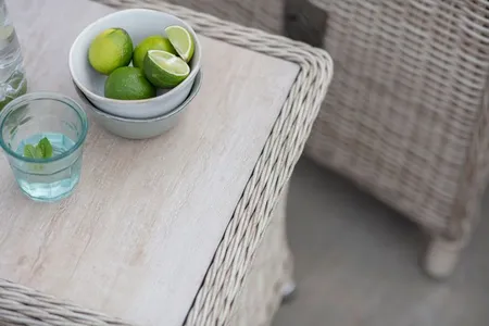 Bramblecrest Chedworth Deluxe Recliner Set with 2 Footstools & Ceramic Top Coffee Table - Sandstone - image 3