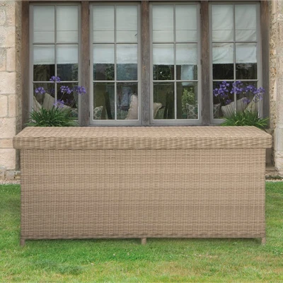Bramblecrest Chedworth Large Cushion Box including Liner - Sandstone - image 2