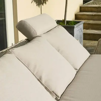 Bramblecrest Chedworth Reclining 3 Seat Sofa, Adjustable Ceramic Rectangle Table, 2 Sofa Chairs & Be - image 4