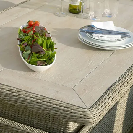 Bramblecrest Chedworth Reclining 3 Seat Sofa, Adjustable Ceramic Rectangle Table, 2 Sofa Chairs & Be - image 5