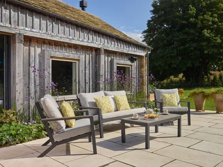 Bramblecrest Zurich Florence 2 Seat Sofa with 2 Sofa Chairs & Tree-Free Coffee Table - image 3