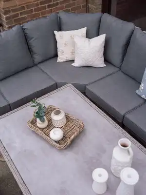 Chillington Cosy Corner Lounge Set plus Armchair (Anthracite) - image 5