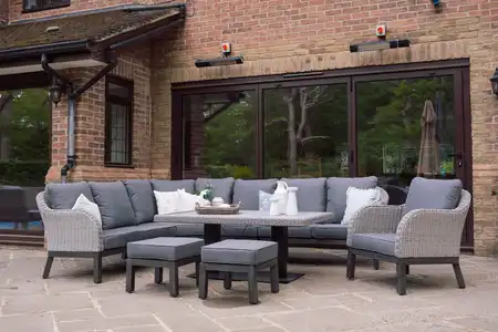 Chillington Cosy Corner Lounge Set plus Armchair (Anthracite) - image 2