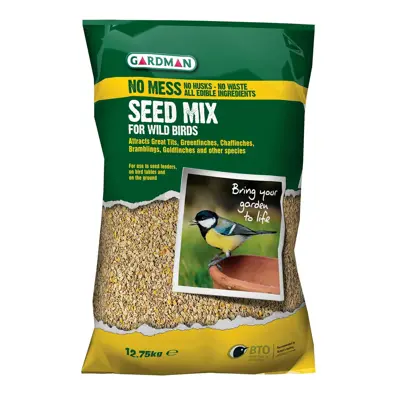 Gardman No Mess Seed Mix 12.75kg + 2kg