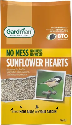 Gardman Sunflower Hearts 4kg