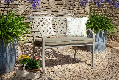 Hartman Berkeley 2 Seat High Back Bench Maize