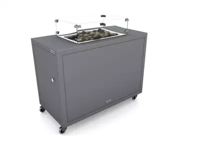 Kettler Elba Fire Pit Station, Grey