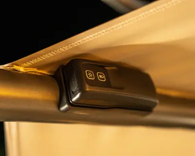 Kettler Orion 3x3 Cantilever Parasol Grey/Stone - image 3